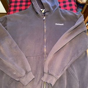 90s carhartt zip up